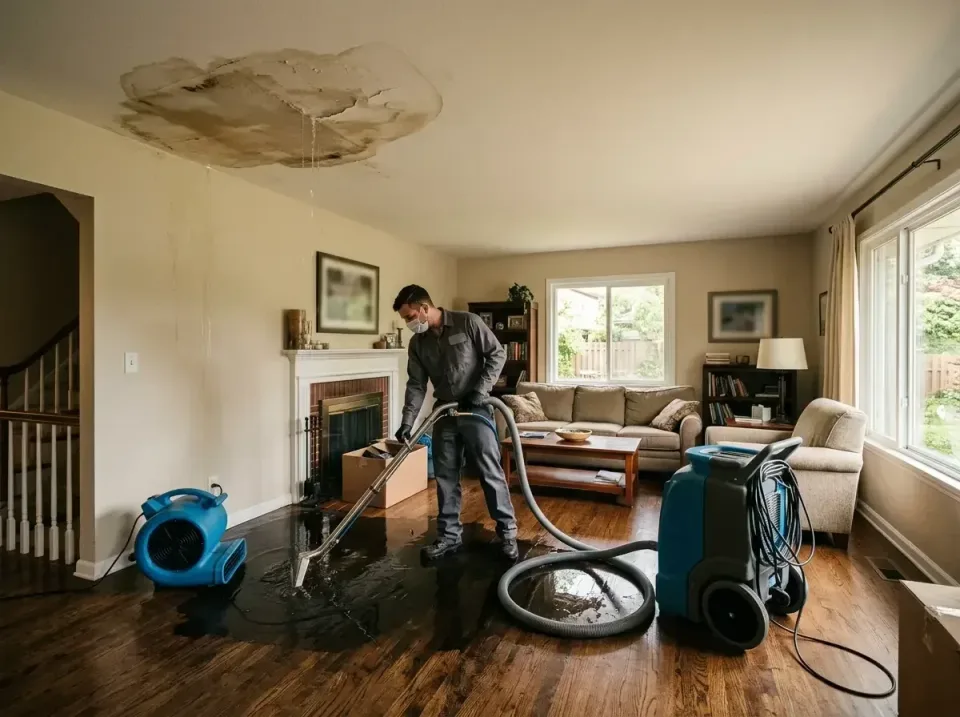 attic-pipe-burst-ceiling-drip-008 — frequently asked questions, Water Damage Restoration & Carpet Care in Calumet City, IL